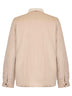 Beige corduroy Chalet shirt jacket