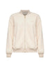 Bomber Celia in velluto a coste beige
