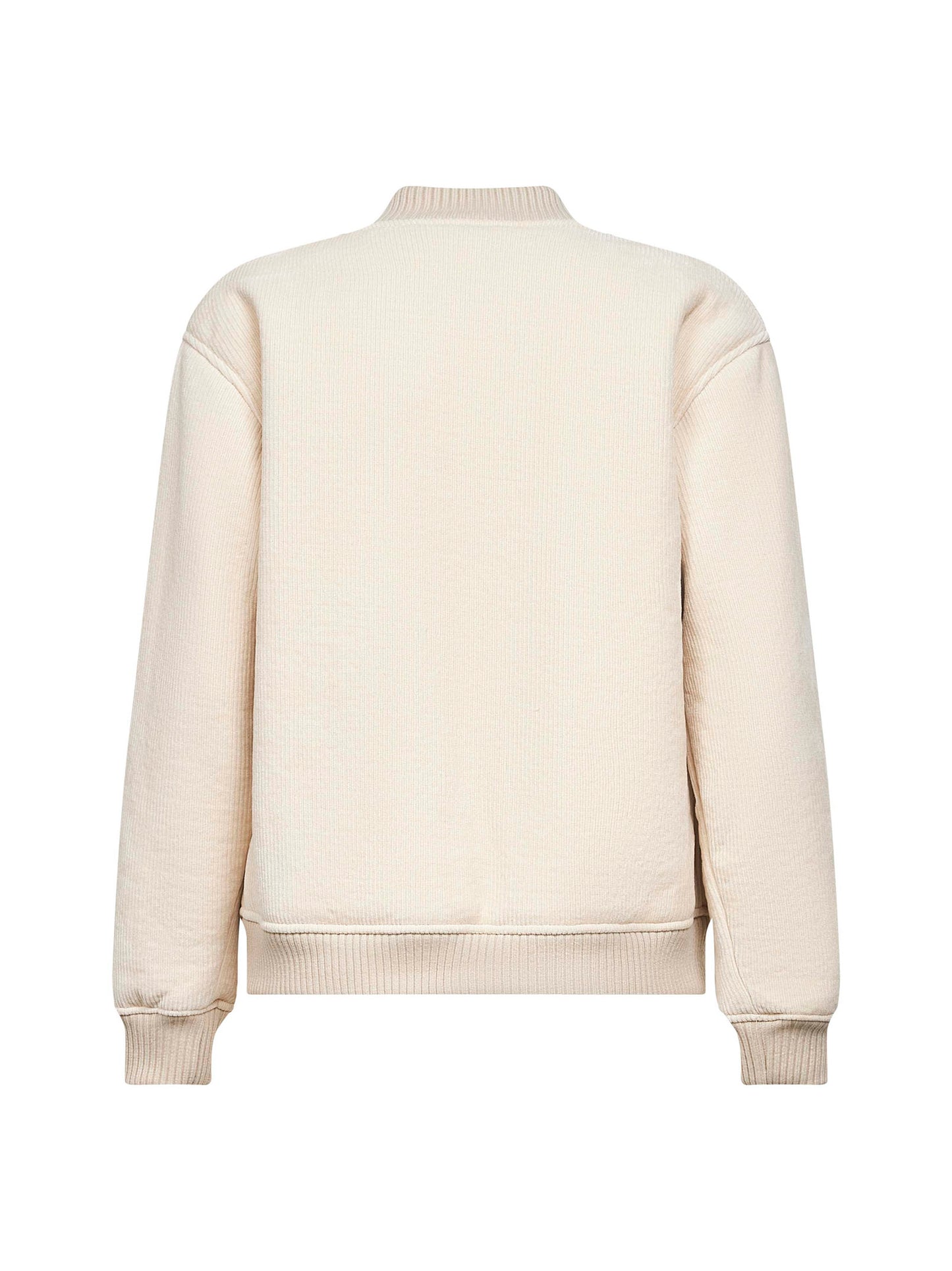 Bomber Celia in velluto a coste beige