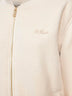 Bomber Celia in velluto a coste beige