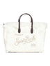 Borsa a mano Colette Wool Braid bianca