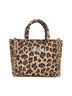 Borsa a mano Colette Felt leopardata