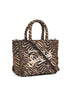 Zebra Colette Felt handbag