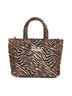 Zebra Colette Felt handbag
