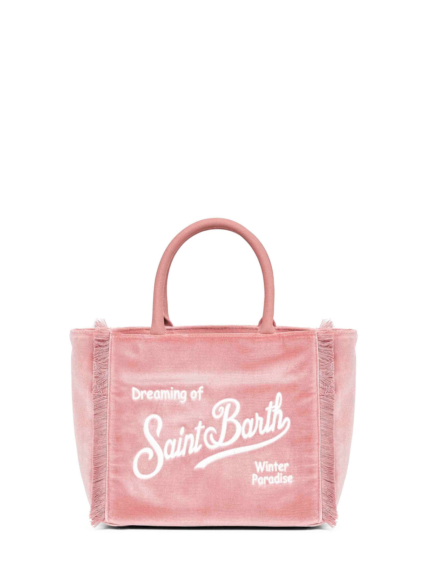 Pink Colette Velvet handbag
