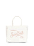 White Colette Velvet handbag