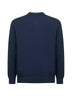 Blue wool and cashmere knit Covent polo shirt