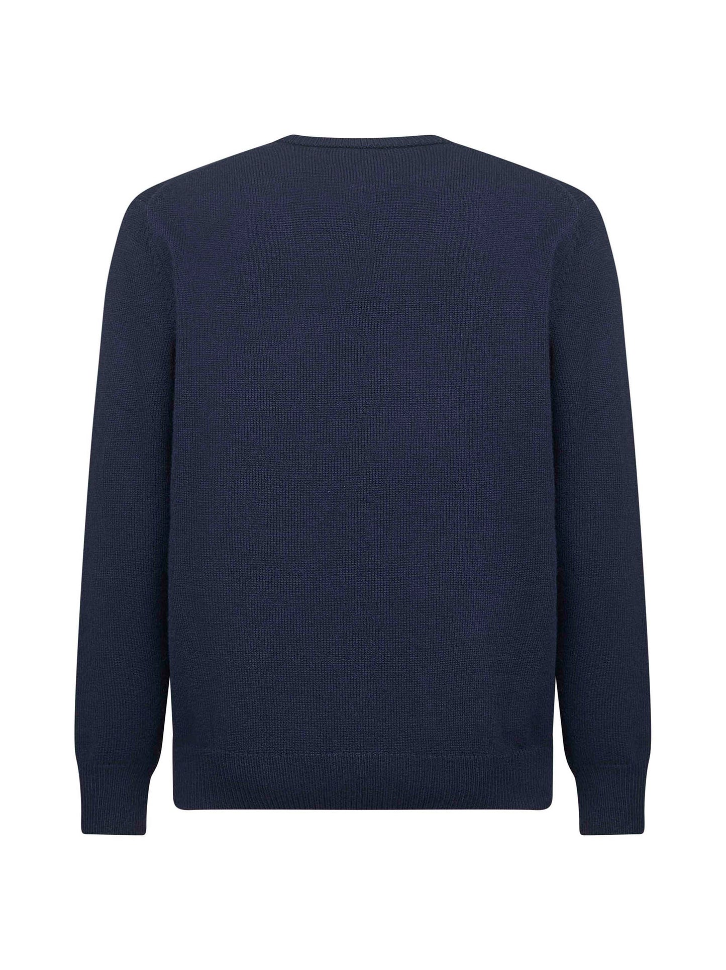 Blue Heron embroidered sweater