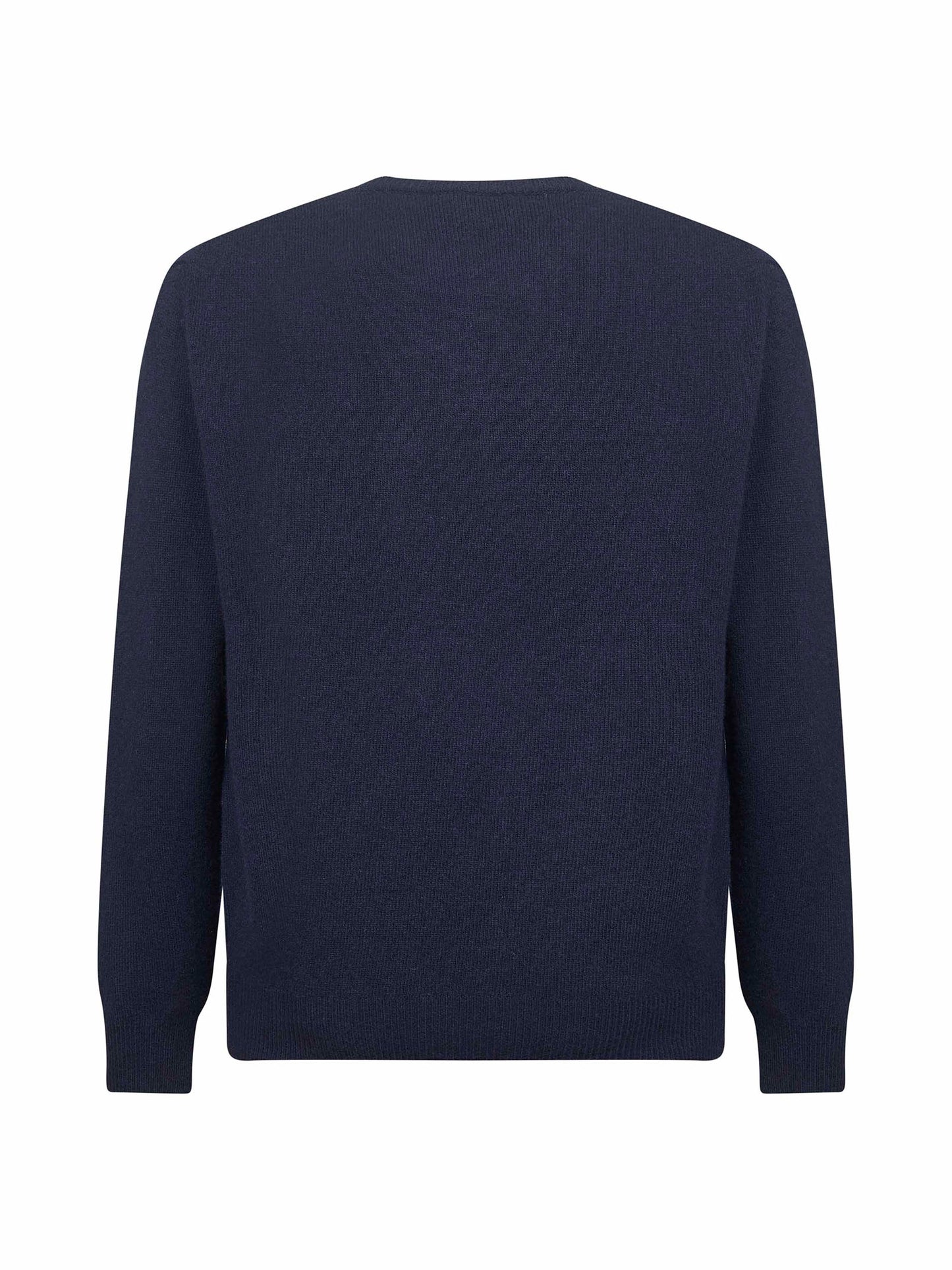 Blue Heron embroidered sweater