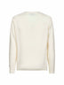 Ivory Heron embroidered sweater