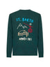 Green Heron embroidered sweater