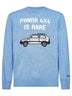 Light blue Heron embroidered sweater