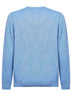 Light blue Heron embroidered sweater