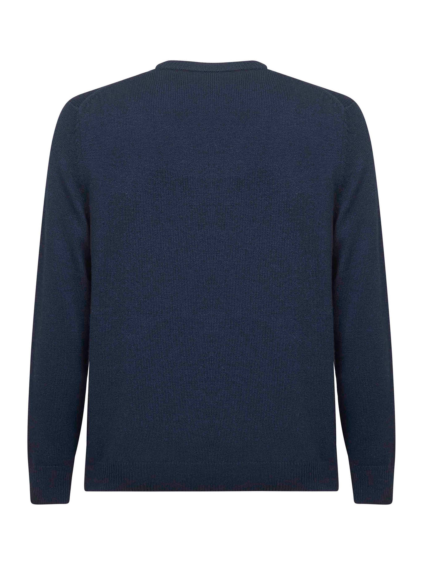 Blue Heron embroidered sweater