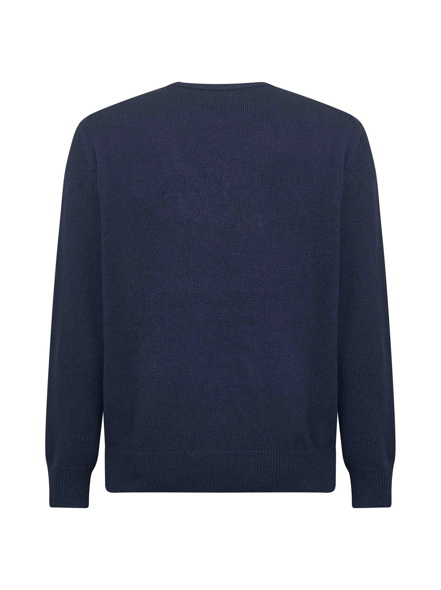 Blue Heron embroidered sweater
