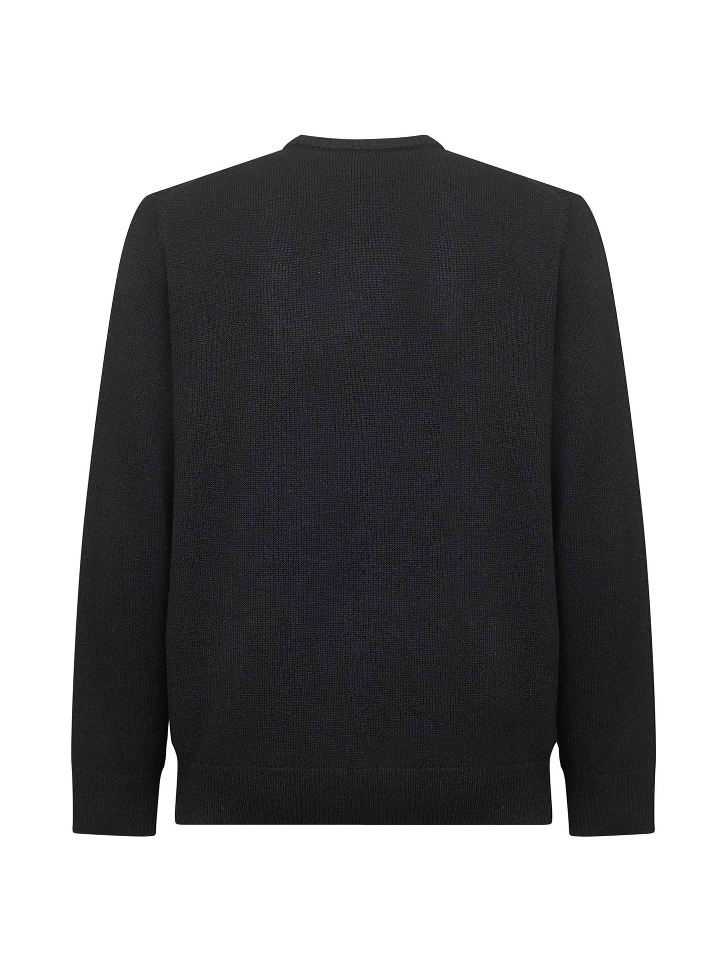 Blue Heron embroidered sweater