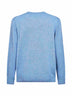 Light blue Heron embroidered sweater