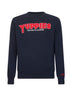 Blue Heron Light embroidered crewneck sweater