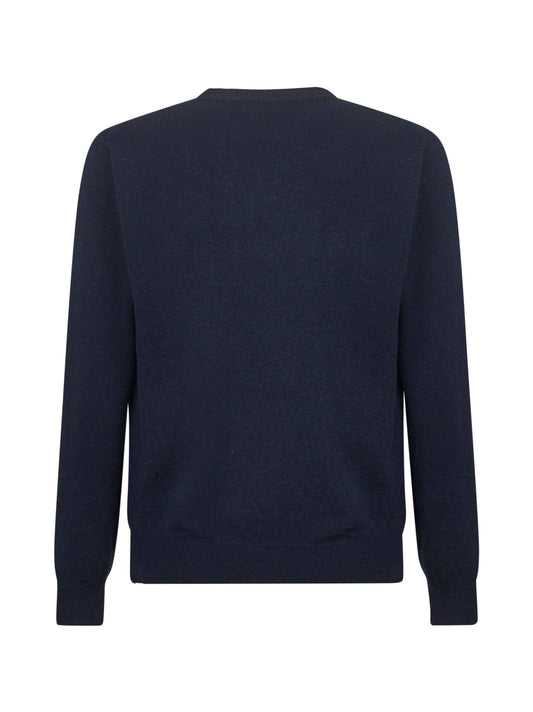 Blue Heron Light embroidered crewneck sweater