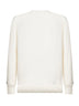 Ivory jacquard print Heron sweater