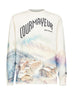 Ivory jacquard print Heron sweater