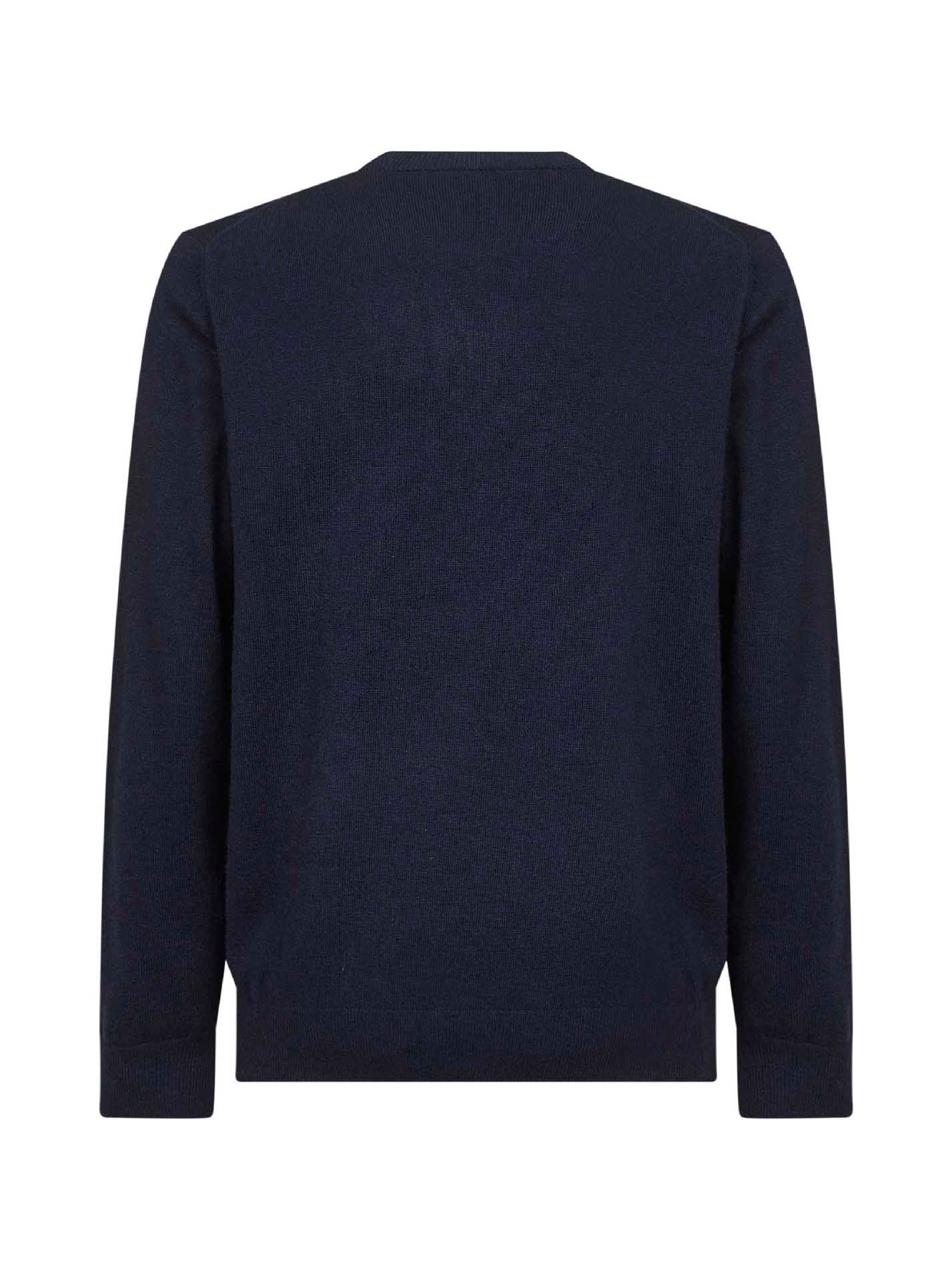 Blue Heron Light embroidered sweater