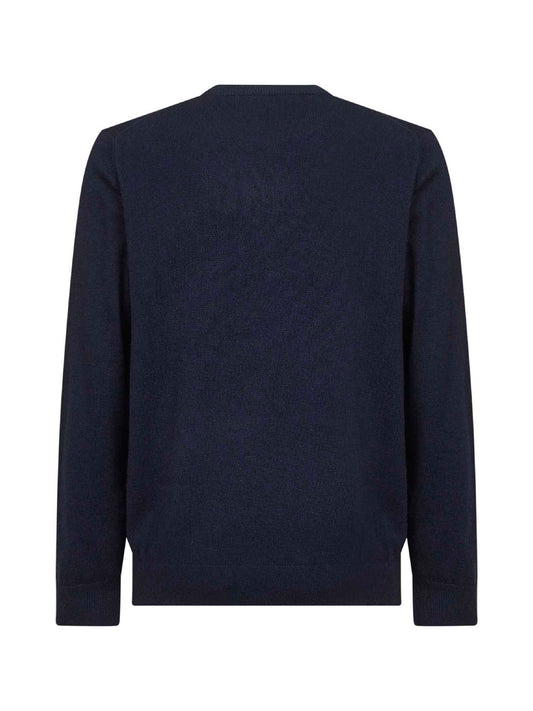Blue Heron Light embroidered sweater