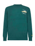 Green Heron Light embroidered sweater