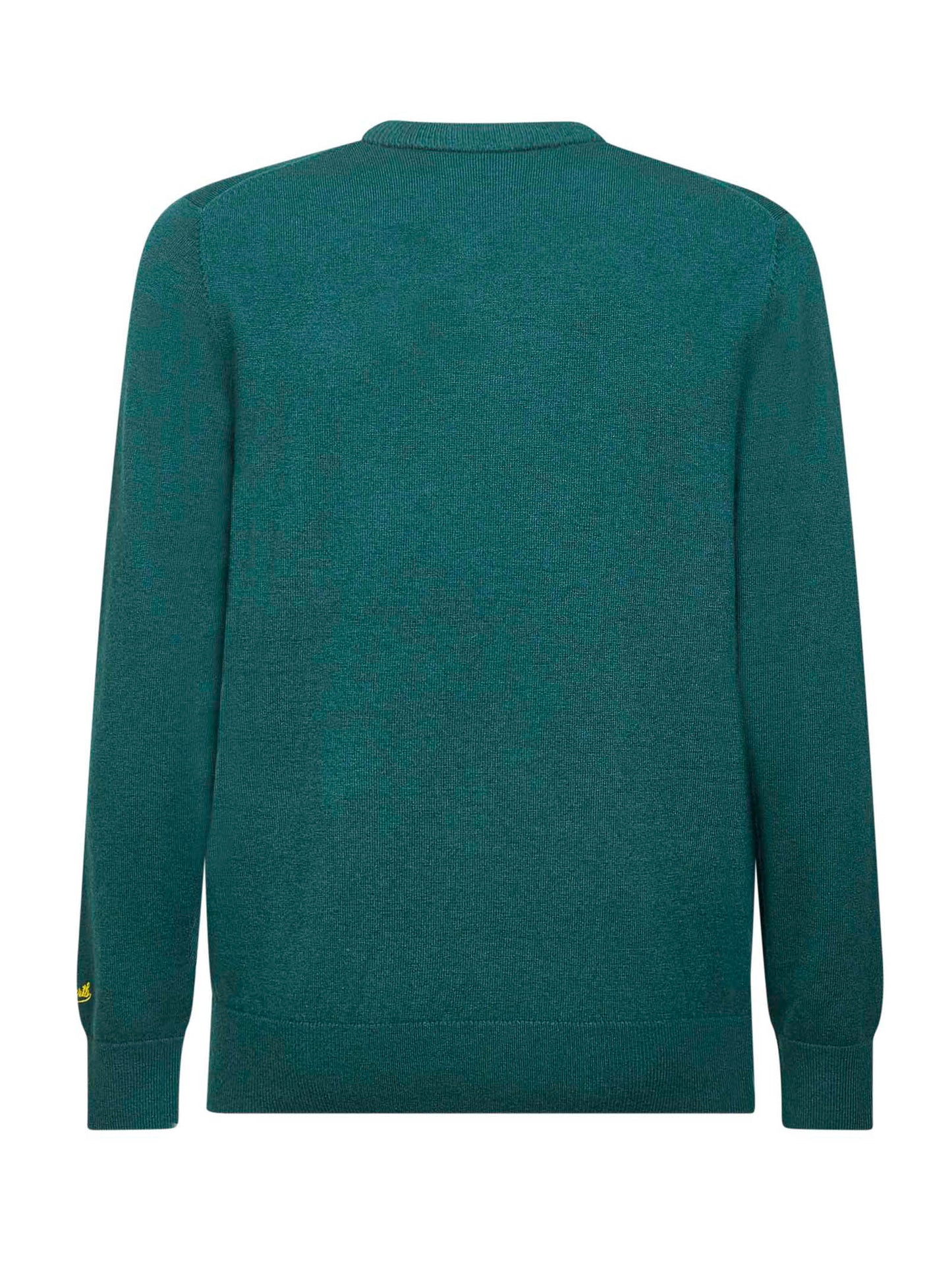 Green Heron Light embroidered sweater