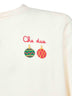 Ivory Heron Light embroidered sweater