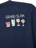 Blue Heron Light embroidered sweater<BR/>