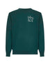 Green Heron Light embroidered sweater