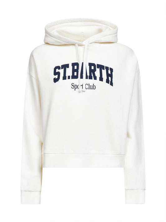 White cotton Mindy hoodie