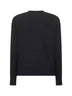 Maglione New Queen in misto lana jacquard nera