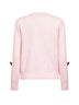 Pink wool blend New Queen embroidered sweater