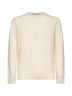 Off-white lambswool Regent sweater<BR/>