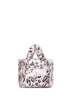 Leopard Vanity Mini Soft Fur handbag