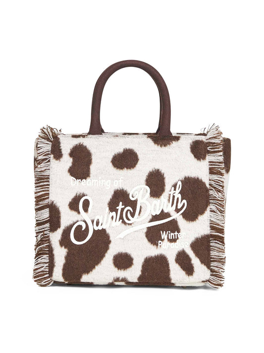 Borsa a mano Vanity Mini Felt muccata