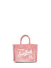 Pink Vanity Mini Velvet handbag