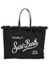 Borsa a mano Vanity Wool Rib nera