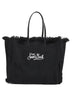 Borsa a mano Vanity Wool Rib nera