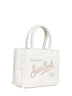 Borsa a mano Vanity Tweed bianca
