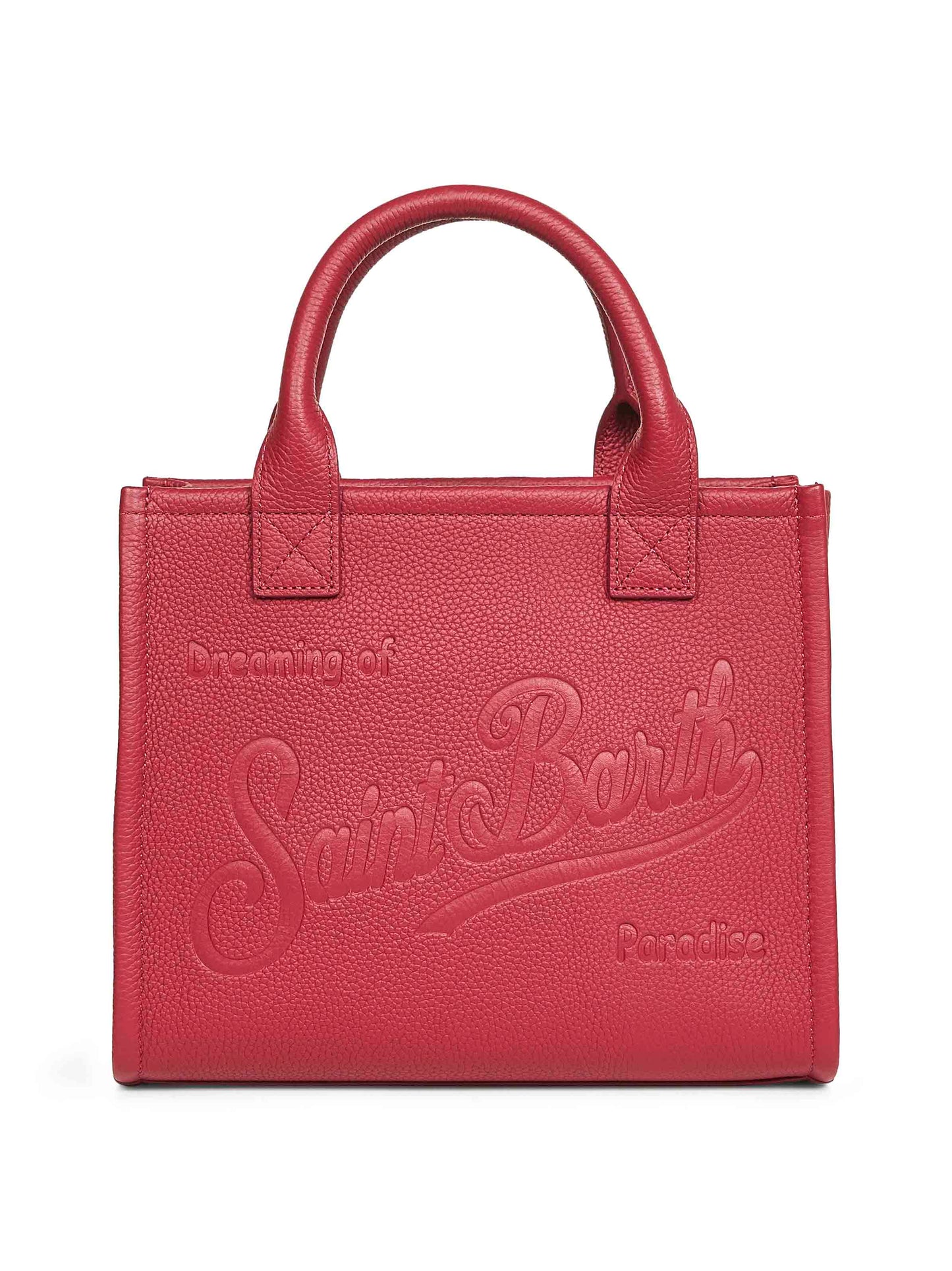 Burgundy Vanity Bag Midi handbag