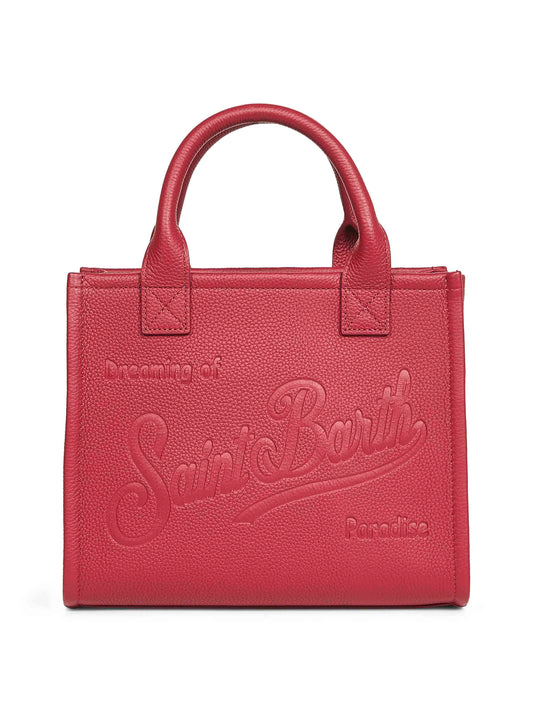 Burgundy Vanity Bag Midi handbag