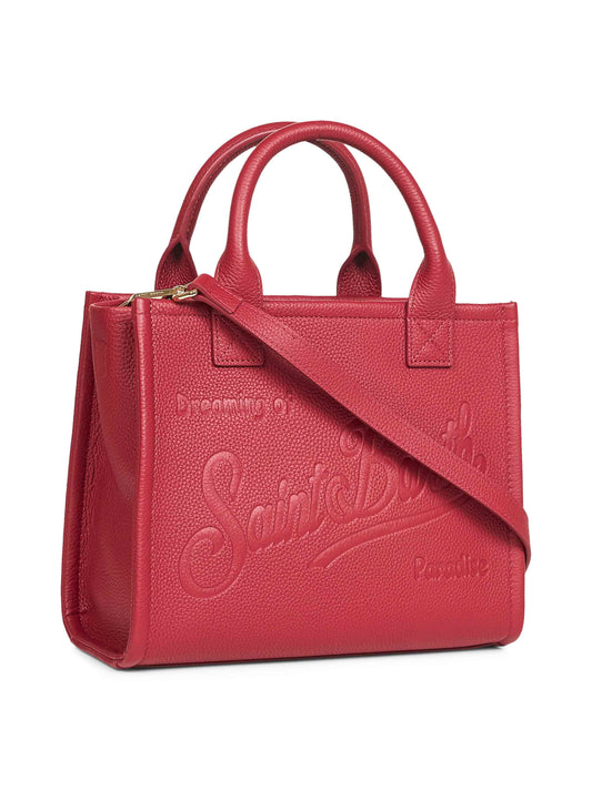Burgundy Vanity Bag Midi handbag