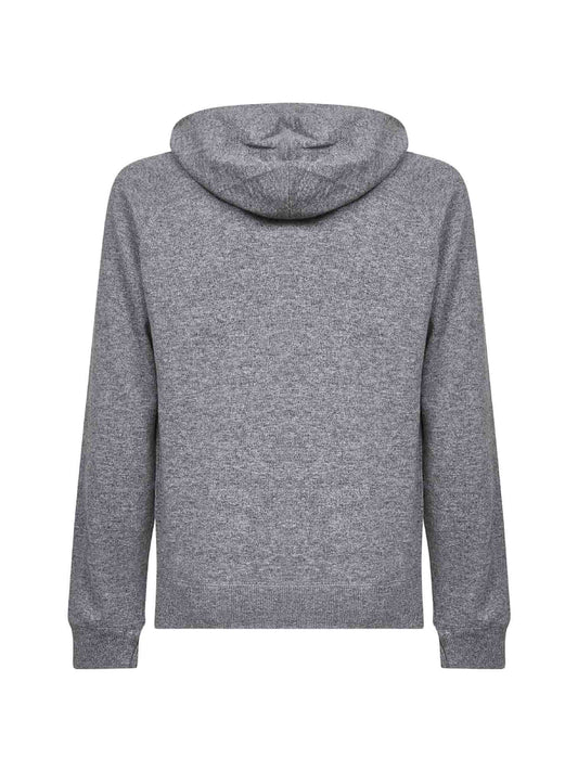 Grey wool knit Willbur hoodie