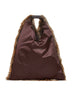 Brown Japanese classic tote bag