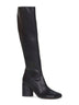 Black leather Anatomic Stitch boots