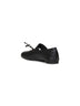 Ballerine Anatomic Numeric in pelle nera MM6