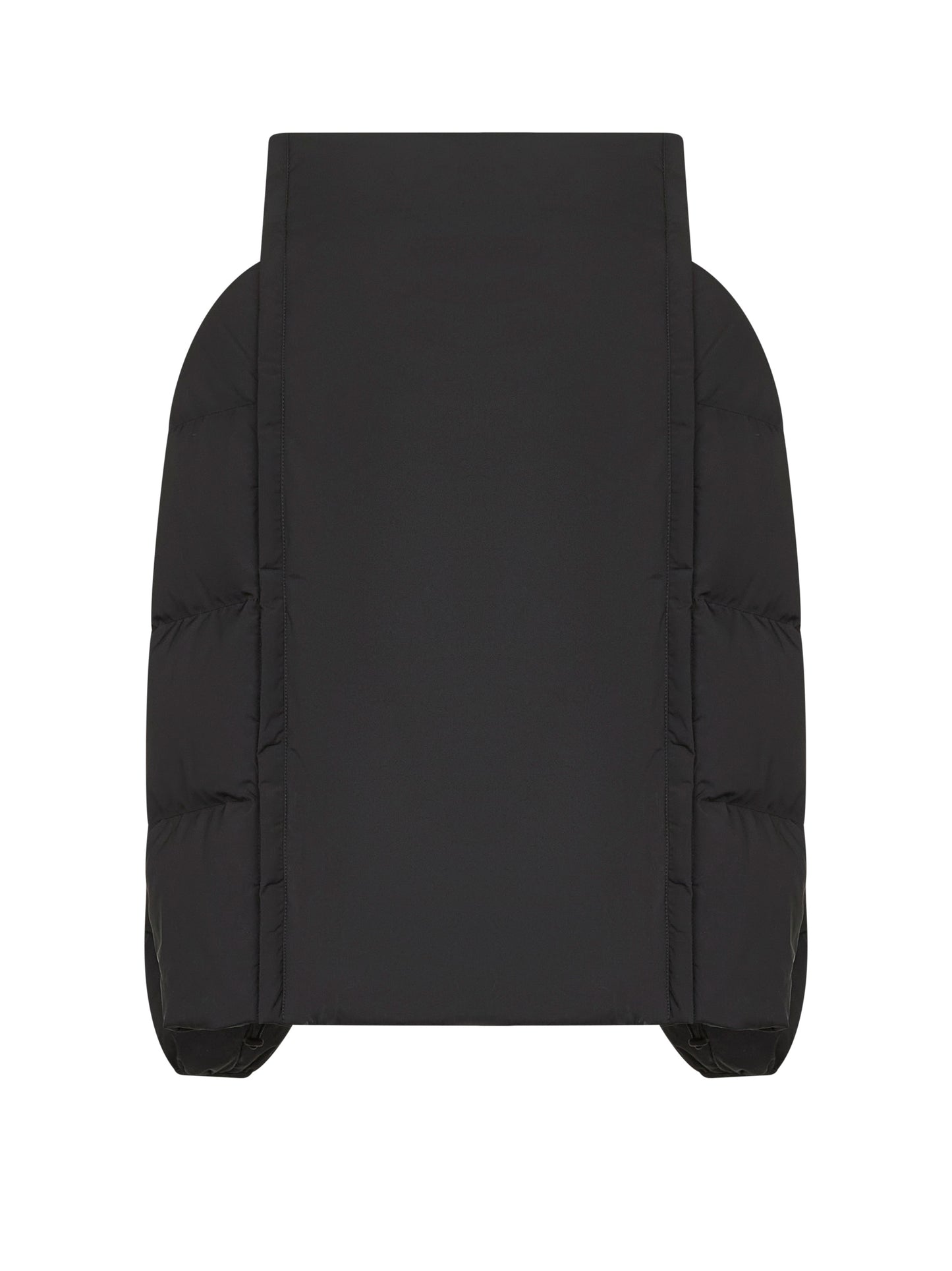Black convertible padded jacket